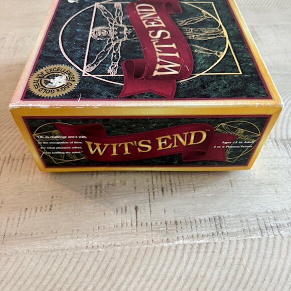 Vintage 1999 Game Development Group Wit's End Challenge Your Mind - Picture 7 of 10